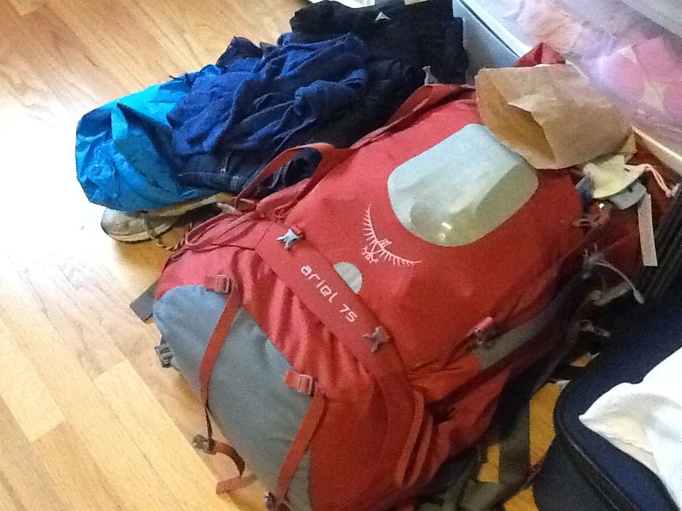 World Race, Travel, Backpacking, Backpack, Adventure, Packing list, Packing, Osprey Ariel 75