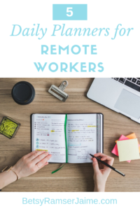 Daily Planners for Remote Workers